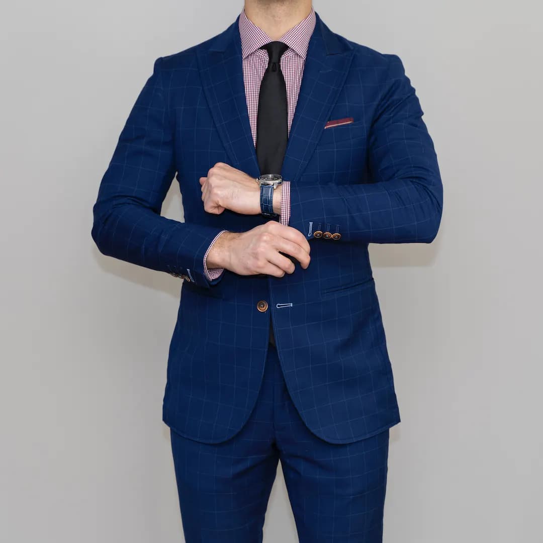 Navy Blue Suit